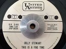 Billy Stewart - This Is A Fine Time / Young In Years - UA DJ Promo 45