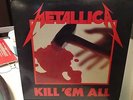 METALLICA KILL 'EM ALL  LP 1983 MEGAFORCE Records MRI 069 Nr MINT COND