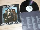 Television-Marque Moon-RARE 1977 Ekectra White Label Promo LP-Alternative Punk