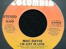 RARE NORTHERN SOUL XOVER MODERN 45 - MAC DAVIS - I'M JUST IN LOVE - COLUMBIA