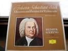 BACH-Sonatas & Partitas for solo Violin Szeryng/Box 3 LP DGG Tulip Label NM