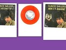 *CLAUDE BARZOTTI*RARE DISQUE COULEUR ORANGE* BELGIUM 7