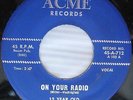 12 YEAR OLD RICHARD LANHAM TEMPO TONES On Your Radio LATER pressing 45 cc411