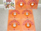 THE ARCHIES Seven Orig Calendar/Kirshner Sunshine Psych-pop 45's Nice Lot