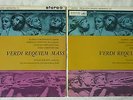 ASD 353 UK STEREO Red / Gold HMV LP Verdi Requiem Mass Serafin 2LP Set