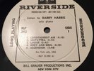 Barry Harris-Listen To Solo Piano Riverside 392 WLP Promo MONO Deep Groove DG