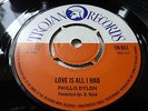PHYLLIS DYLON - LOVE IS ALL I HAD RARE 1969 TROJAN SKINHEAD REGGAE 45 EX