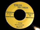 FUTURETONES I KNOW NEAR MINT ROLL ON TITTYSHAKER TRESS 1  DOO WOP 45