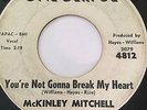 RARE NORTHERN SOUL PROMO 45/ MCKINLEY MITCHELL 