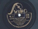 Alix COMBELLE and His Orchestra Bill COLEMAN Hang Blues   78RPM SWING SW 11  EX
