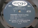 Neville Marriner TCHAIKOVSKY SERENADE FOR STRINGS ARGO ZRG 584 MINT MINUS