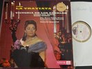 VERDI la traviata / LOS ANGELES - SERAFIN / HMV ASD 359-61 G/c
