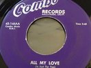 Rare R&B GROUP / Doo Wop 45 The SHARPS - All My Love / Look What You've Done To