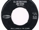 Catfish BILLY JONES & THE STARS All my brothers are clean Dutch only funky 45