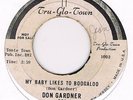 Tru Glo Town DON GARDNER My baby like to boogaloo Demo - Mod / R'n'B classic