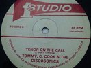 TENOR ON THE CALL TOMMY McCOOK RARE STUDIO ONE DISCO 45 COXSONE INSTRL BOOM EX-