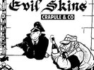 EVIL SKINS 45 tours isd fortress mistreat skinhead templars snix brutal combat