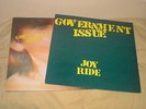 GOVERNMENT ISSUE JOY RIDE & THE FUN JUST NEVER ENDS RECORD FOY INSERTS UNPLAYED