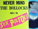Sex Pistols 1st press UK LP Bollocks NM with Poster and 1 sided 45 SPOT PUNK