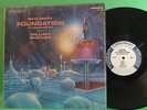 WILLIAM SHATNER: Foundation The Psychohistorians LP sci-fi cover art in shrink