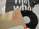 The Who LP Live at Leeds Ex Cond Early Press Vinyl Record + all12 Inserts Track