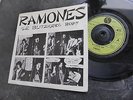 RAMONES 45 VERY RARE 1ST WITH PIC SLEEVE -