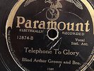 BLIND ARTHUR GROOM AND BROTHER PARAMOUNT 12874 BLUES 78 RPM RECORD V