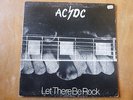 AC/DC -LET THERE BE ROCK-1977 original blue label vinyl record