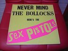 SEX PISTOLS - NEVER MIND THE BOLLOCKS RARE ORIGINAL UK LP EX. CONDITION
