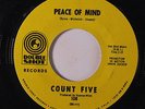 COUNT FIVE: Peace Of Mind / Morning After 45 Rock & Pop
