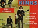 THE KINKS 45 EP SUNNY AFTERNOON+PS FRANCE RARE EXCELLENT
