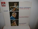 JACQUELINE DU PRE cello - ELGAR Concerto & Sea Pictures - Barbirolli EMI ASD-655