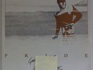 Robert Palmer ?– Pride  vinyl LP bio sheet autographed 1983