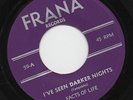 FACTS OF LIFE i've seen darker nights 1967 US FRANA GARAGE 45