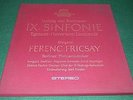 RED BOX DGG TULIP STEREO BEETHOVEN IX SINFONIE BERLIN PH FERENC FRICSAY MINT