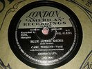 CARL PERKINS :  BLUE SUEDE SHOES  /  HONEY DON'T.    UK 78rpm (1956)