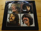 THE BEATLES Let it Be UK 1st press 1970 RED APPLE LP MELAROSSA LAMINATO #SUPER