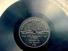 1901 VICTOR-Pre DOG MONARCH Gramophone Record #3099 Cal Stewart UJW Trip Boston