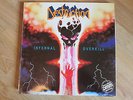 DESTRUCTION. INFERNAL OVERKILL. ORIGINAL FIRST PRESS. GERMAN. PIC SLEEVE+INNER