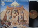 IRON MAIDEN Powerslave PROMO Lp AUSTRALIA '85 OZ VINYL EMI UK Heavy Metal ERROR