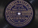 78 RPM -- Stanley Kirkby & Olly Oakley, Curry's Cycle Co. 95, V+  rare label