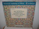 JOSEPH SZIGETI violin - BACH Solo Sonatas & Partitas - VANGUARD 3LP