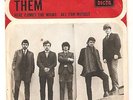 UNFINDABLE DUTCH SINGLE FROM THE GREAT THEM 45 RPM HERE COMES THE NIGHT