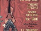 DEVY ERLIH – LALO SYMPHONIE ESPAGNOLE * RAPS. NORVEGIENNE – LP Ducretet Thomson