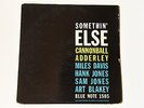 Cannonball Adderley Somethin Else Miles Davis Blue Note 1595 New York USA