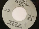 MOTOR CITY BONNEVILLES the wrong side 45 RED ROOSTER - detroit garage - HEAR