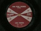 RARE 1958 ROCKABILLY 78 CARL PERKINS- PINK PEDAL PUSHERS/JIVE AFTER FIVE