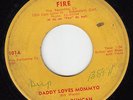 50s ROCKABILLY 45 TOMMY DUNCAN DADDY LOVES MOMMYO FIRE 101 HEAR BOTH SIDES