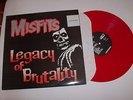Misfits - Legacy of Brutality RED Vinyl 1986 Plan 9 Only 500 Pressed NM vinyl