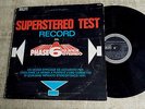 Superstereo Test Record (Del Phase 6 Super Stereo) Label: Vedette Record  LP